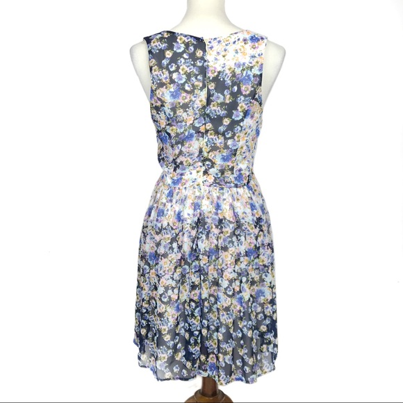 Anthropologie Everleigh Floral Sleeveless Dress - Picture 2 of 3